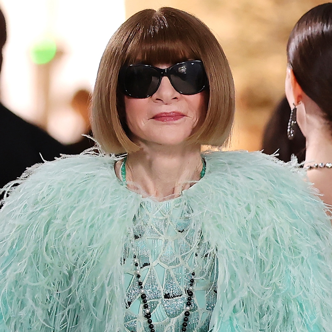 Anna Wintour Turns Heads in Show-Stopping Feathered Look Anna Wintour Turns Heads in Show-Stopping Feathered Look