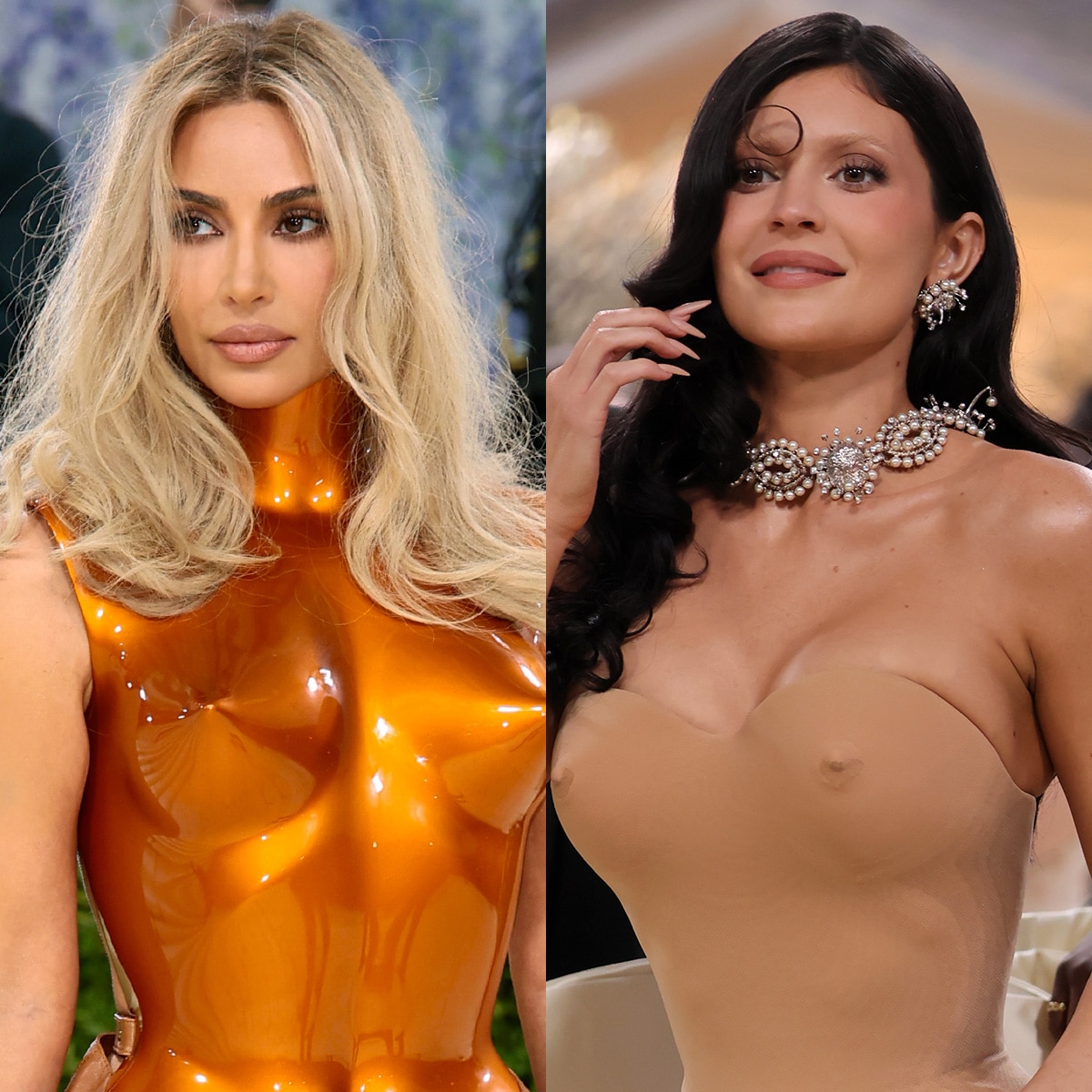 Kim Kardashian, Kylie Jenner  arrives at Met Gala 2026 red carpet