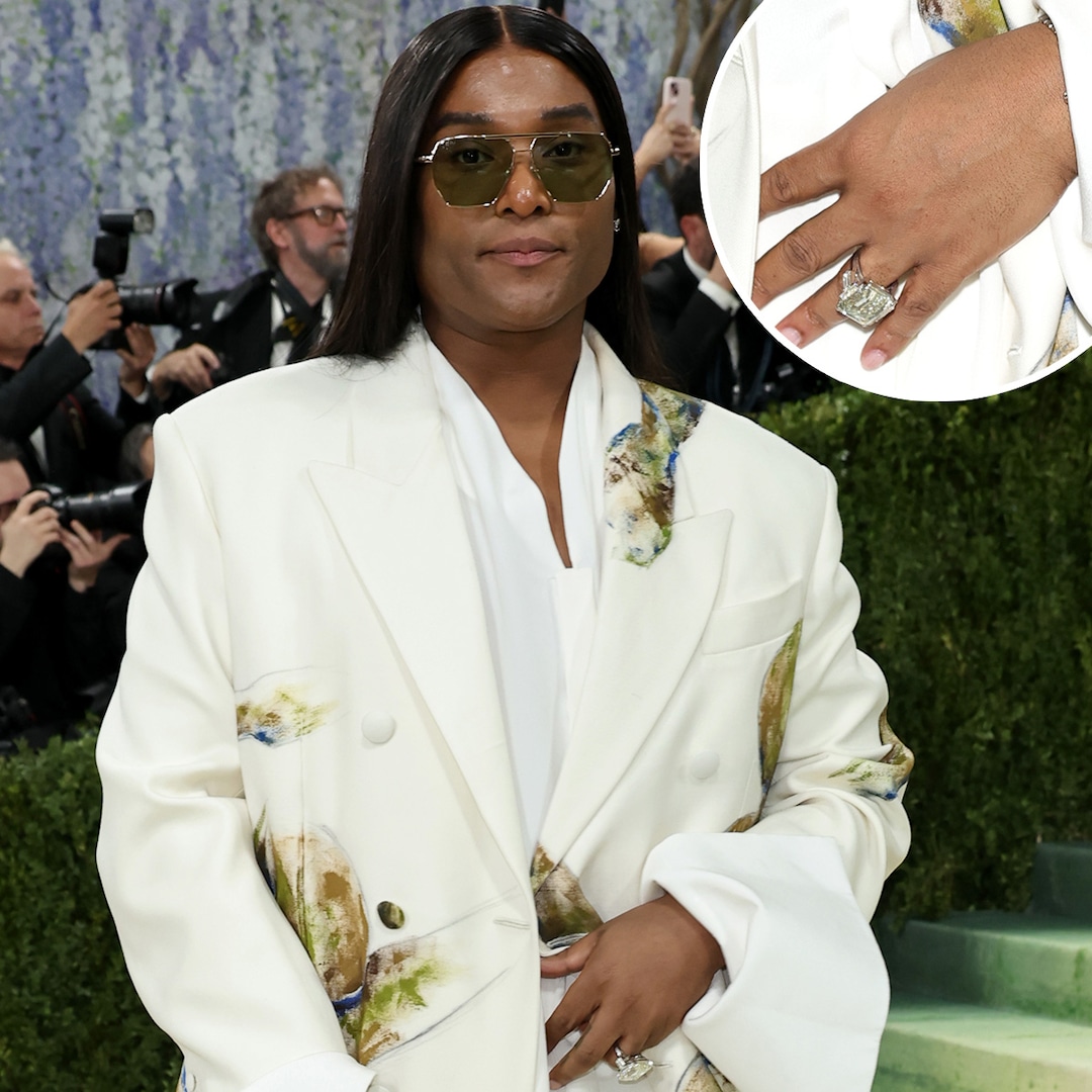 Law Roach Reveals Massive Diamond on Ring Finger Law Roach Reveals Massive Diamond on Ring Finger