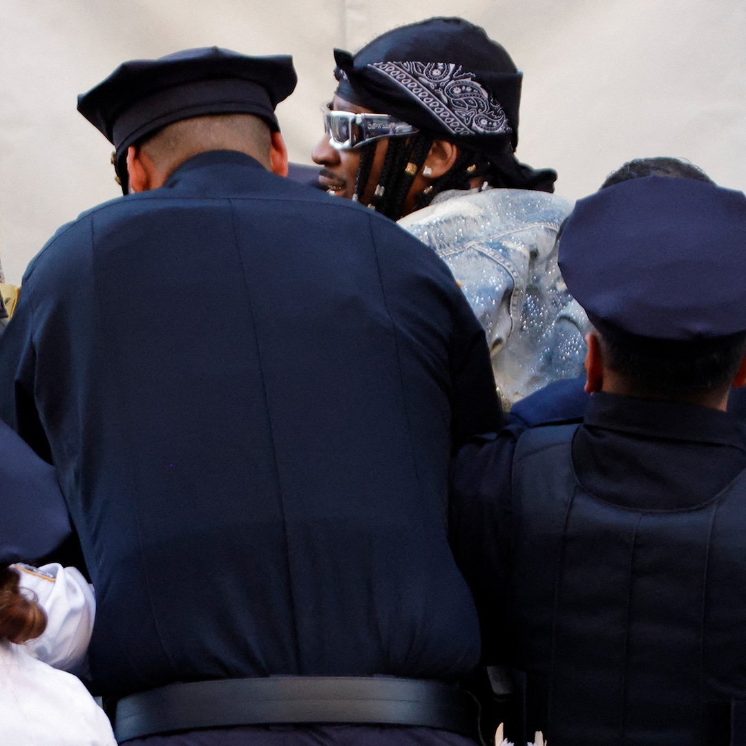 Met Gala Security Takes Down Trespasser Who Stormed the Steps Met Gala Security Takes Down Trespasser Who Stormed the Steps