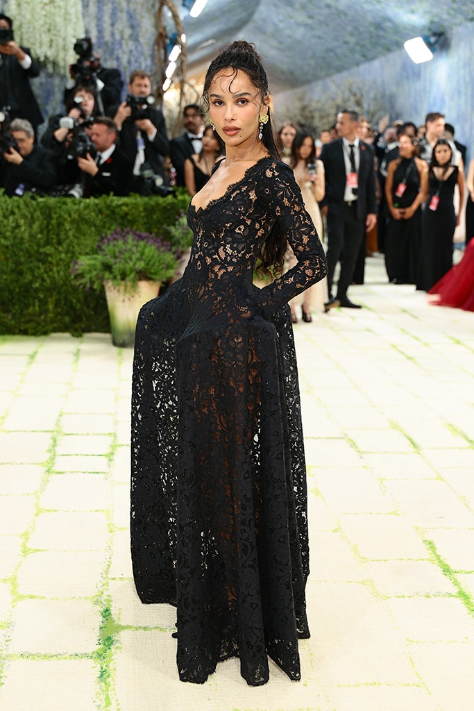 Zoe Kravitz attends Met Gala 2026