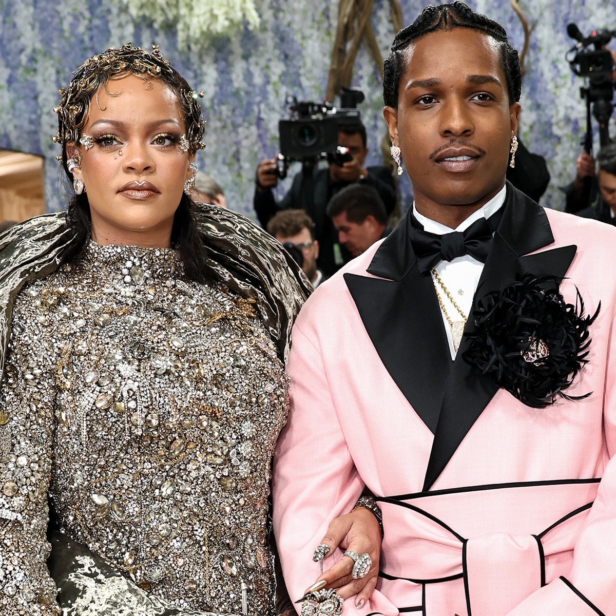 Rihanna Closes Out Met Gala in Dress With Over 115,000 Jewels