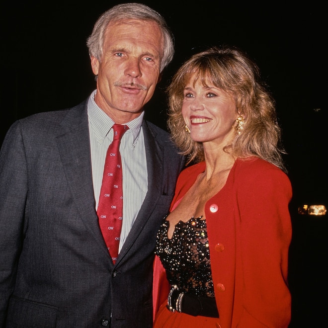 Jane Fonda and businessman Ted Turner attending the 1st Annual Environmental Awards at Sony Studios in Culver City, California, September 30th 1991.