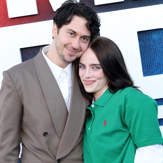 Nat Wolff and Billie Eilish attend the Los Angeles Premiere of Paramount Pictures' "Billie Eilish: Hit Me Hard and Soft - The Tour Live in 3D"