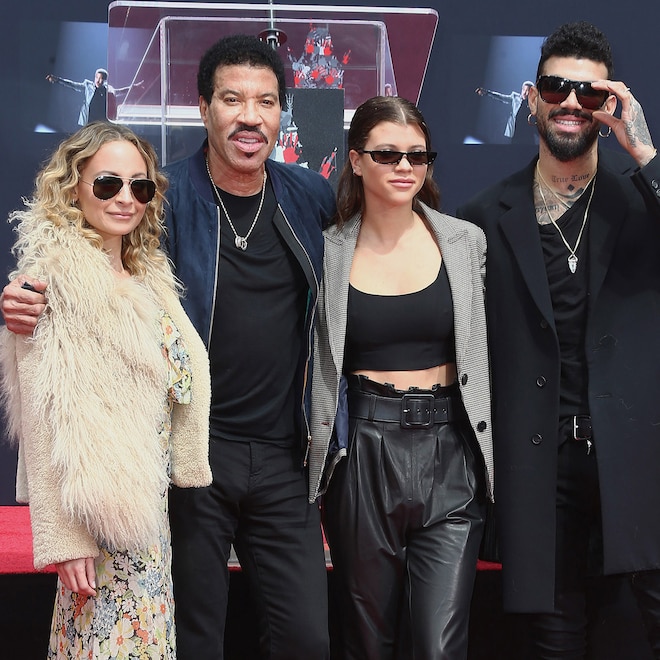 Lionel Richie, Nicole Richie, Sofia Richie, Miles Richie