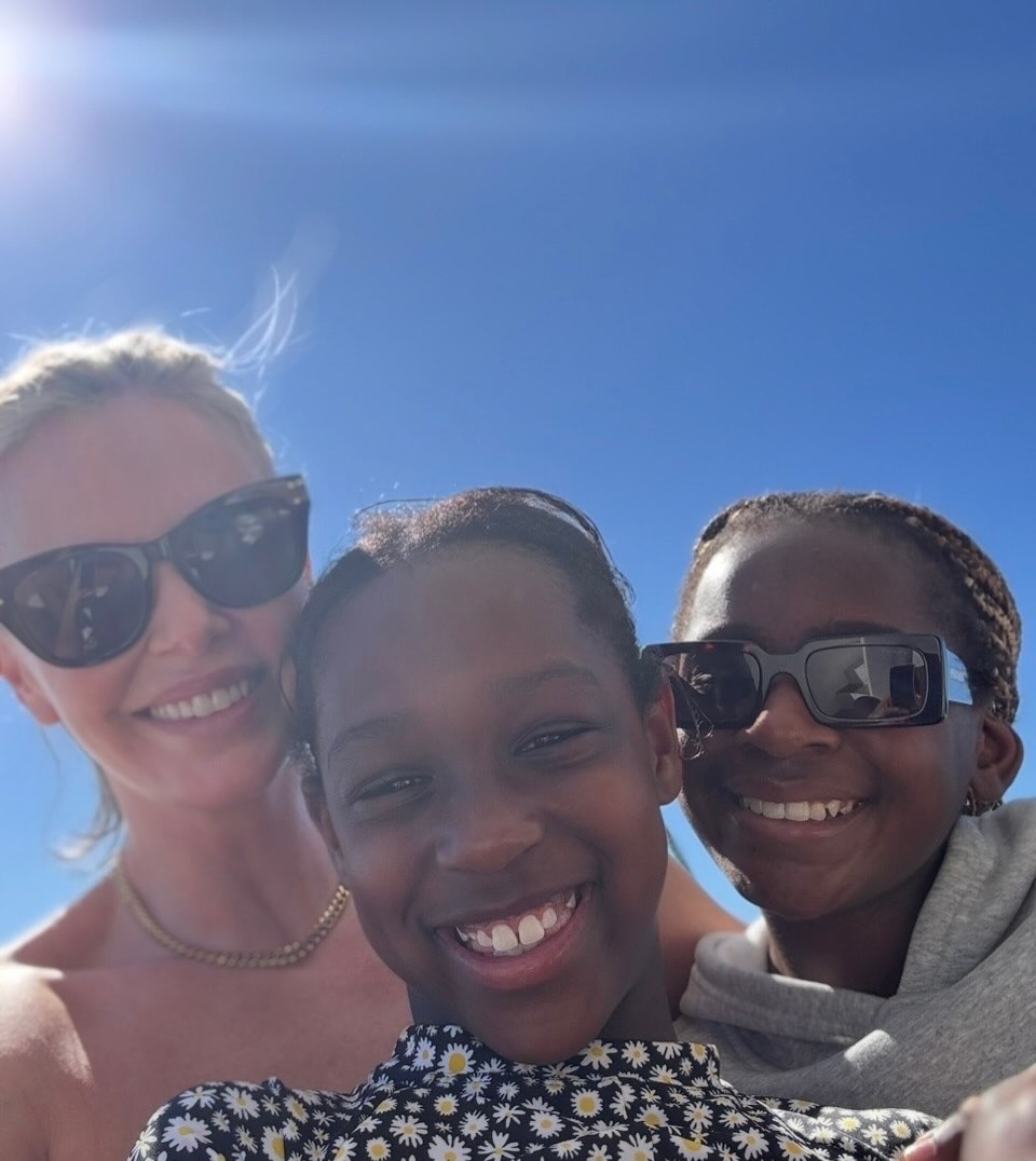 Charlize Theron Mother's Day tribute, daughters Jackson and August
