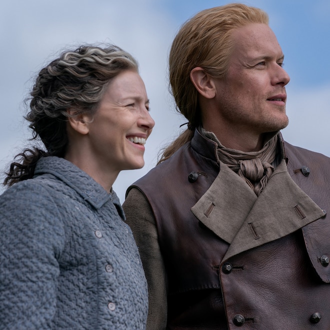 Caitríona Balfe and Sam Heughan in Outlander season 5 on Starz