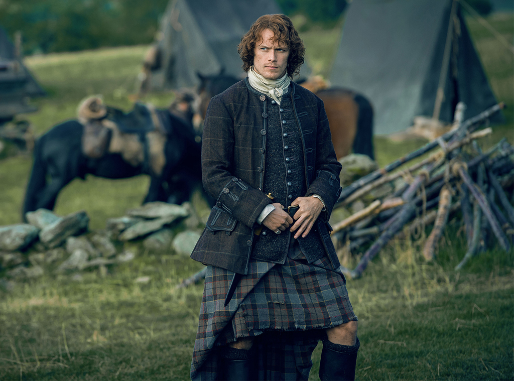 Sam Heughan, Outlander, Season 2