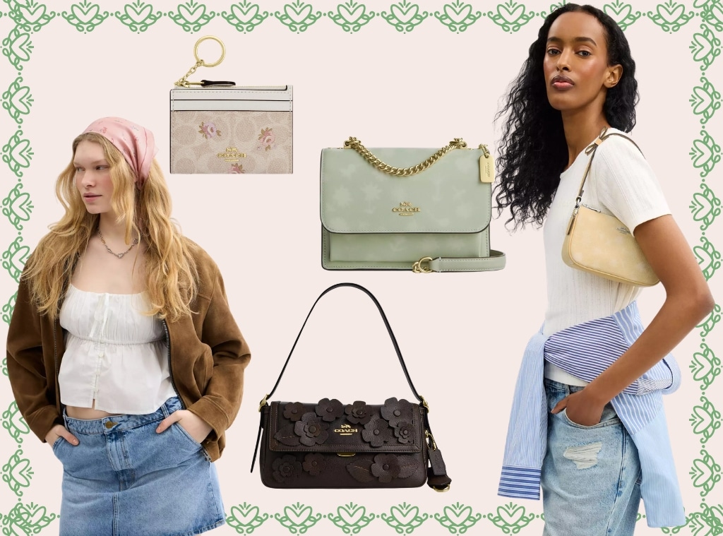 Best Floral Bags at Coach Outlet: Leather Bags and Accessories