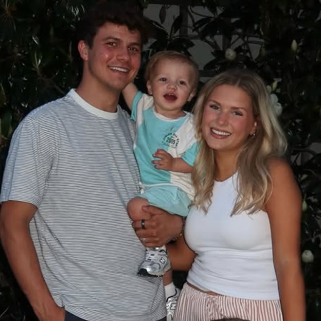 Katie Bates, Travis Clark, kids, Hailey Harvey