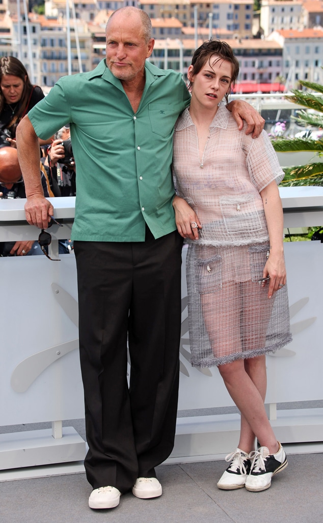 Woody Harrelson and Kristen Stewart at 2026 Cannes Film Festival, celebrity sightings
