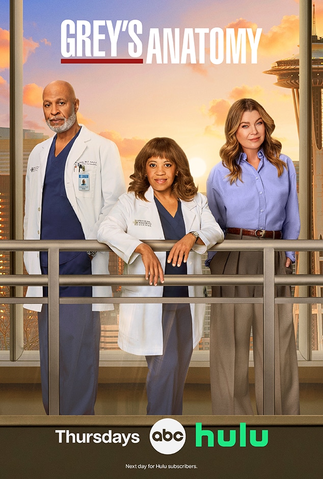 Grey's Anatomy season 22 key art on ABC