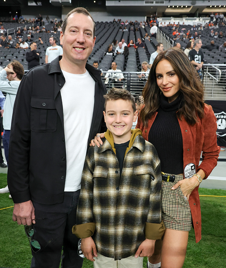Kyle Busch, Samantha Busch, Brexton Busch, family pics, November 2024