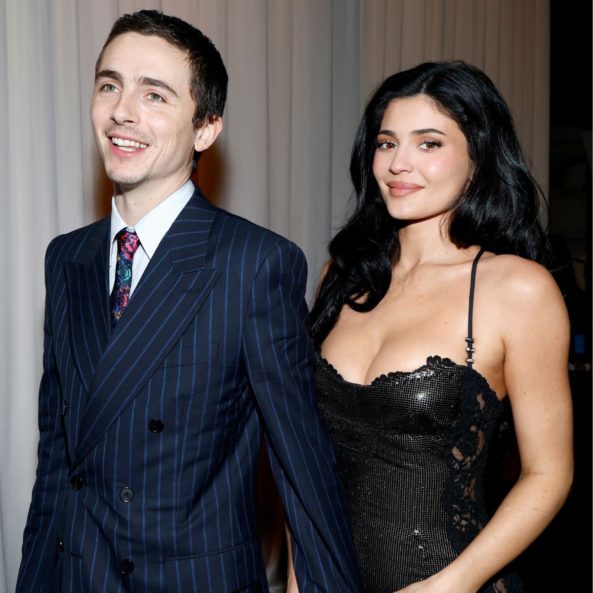 Kylie Jenner Calls Timothée Chalamet "Daddy" After He Debuts New Look