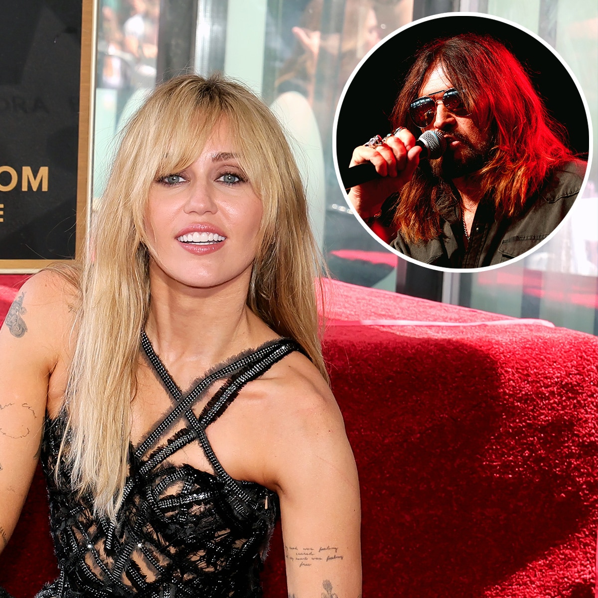Miley Cyrus Shouts Out Dad Billy Ray Amid His Absence at Walk of Fame