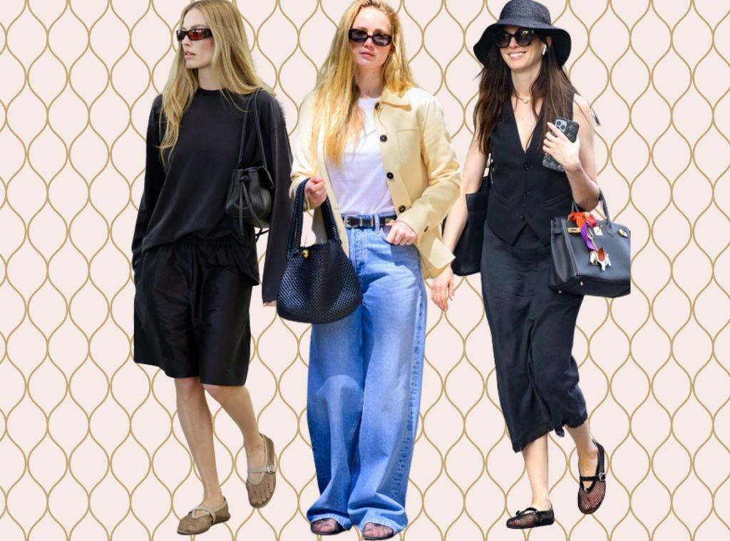 Celebs Are Bringing Back Mesh Ballet Flats—And Styling Them Like This 2