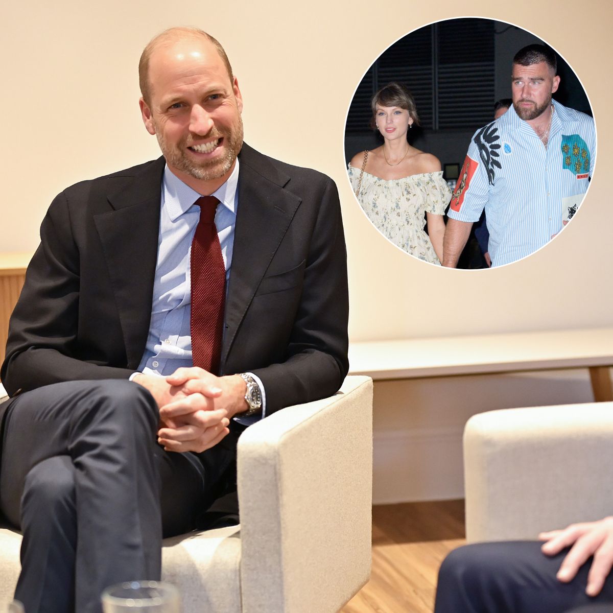 Prince William Taylor Swift Travis Kelce
