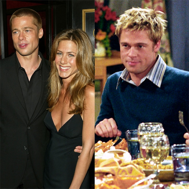 Jennifer Aniston, Brad Pitt, Friends cameo