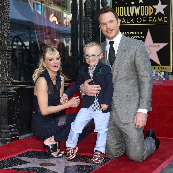 Anna Faris, Chris Pratt, Jack Pratt