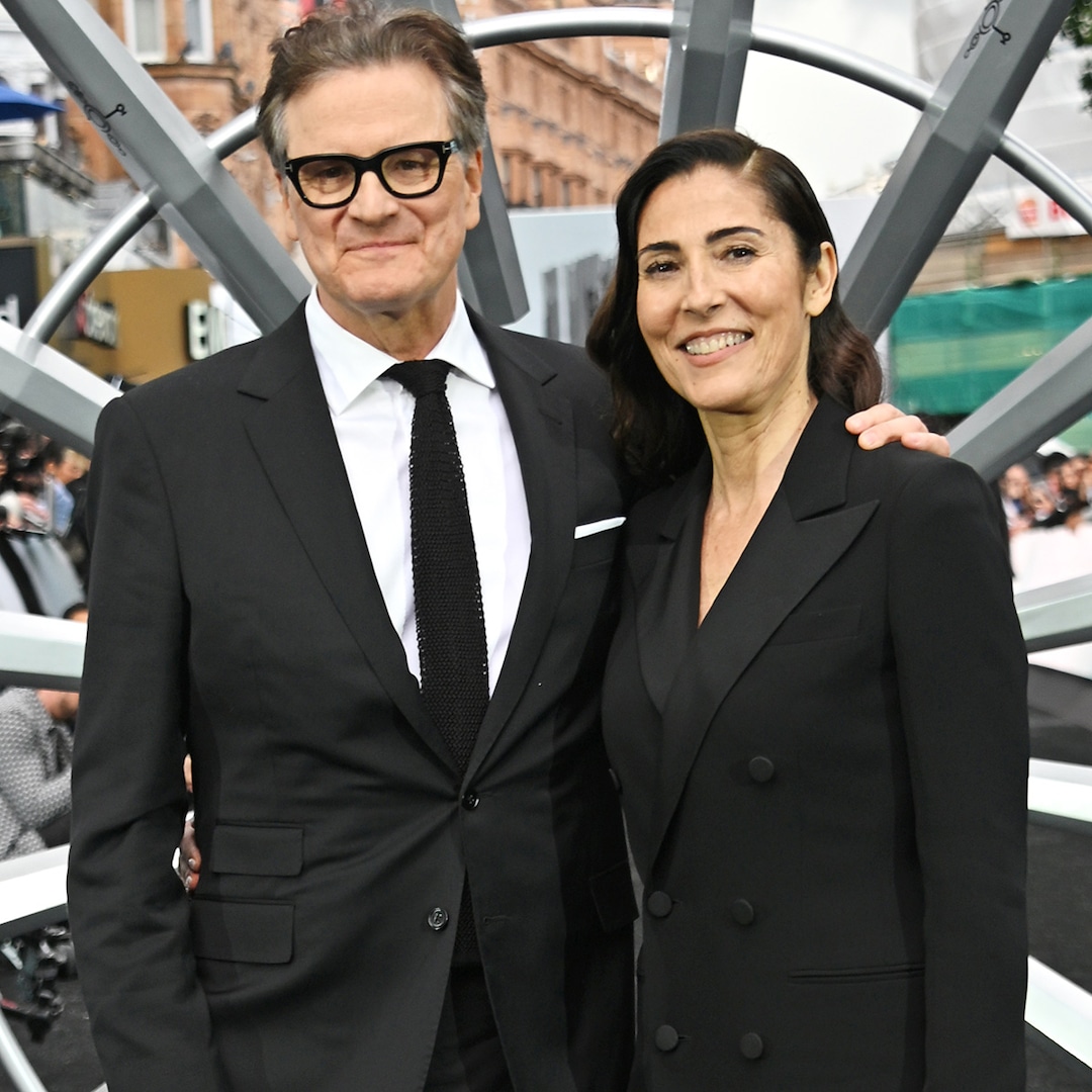 Colin Firth Makes Rare Public Appearance With Girlfriend Eleonora Perboni Colin Firth Makes Rare Public Appearance With Girlfriend Eleonora Perboni