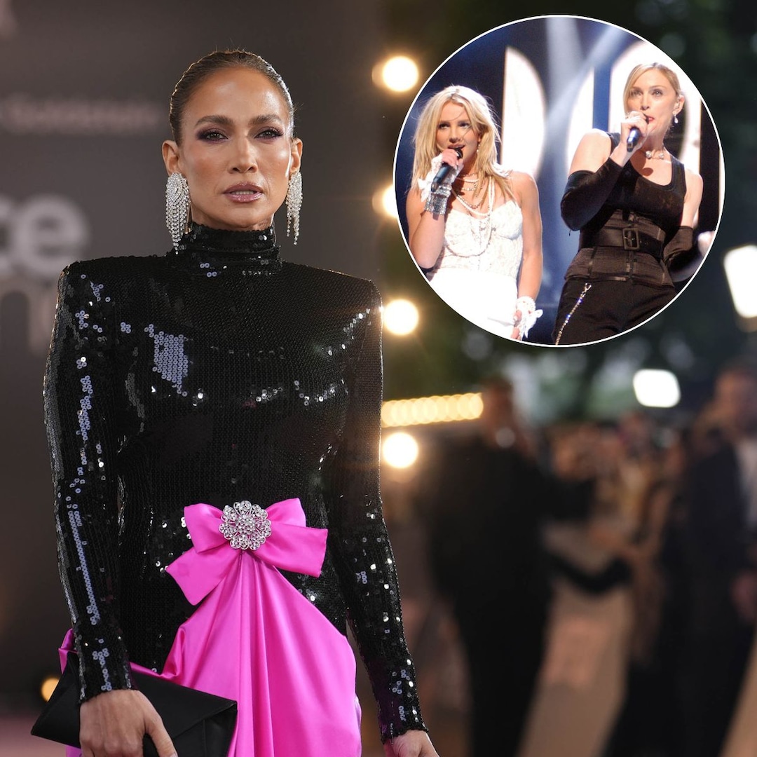 Jennifer Lopez Was Supposed to Join Madonna, Britney Spears at 2003 VMAs Jennifer Lopez Was Supposed to Join Madonna, Britney Spears at 2003 VMAs